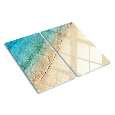 Tabla para cortar Olas de playa y mar
