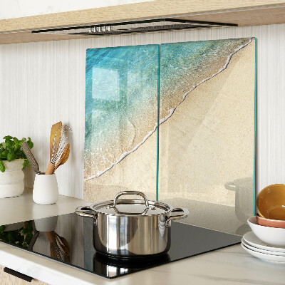 Tabla para cortar Olas de playa y mar