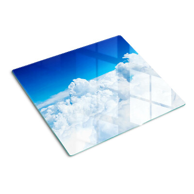 Tabla de cortar de cristal Cielo con nubes
