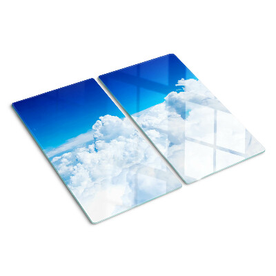 Tabla de cortar de cristal Cielo con nubes