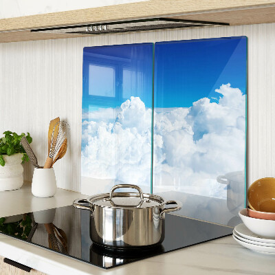 Tabla de cortar de cristal Cielo con nubes