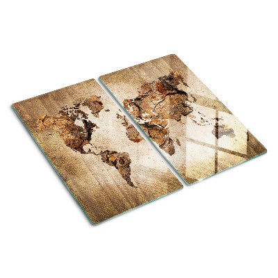 Tabla para cortar Mapa del mundo antiguo