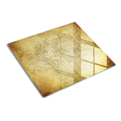 Tabla para cortar Mapa del viejo mundo