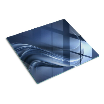 Tabla para cortar Ondas en tonos de azul