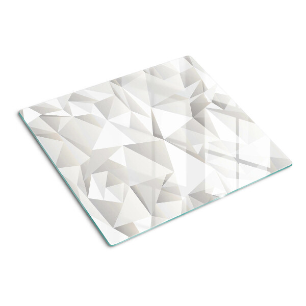 Tabla de cortar de cristal Motivo de formas geométricas