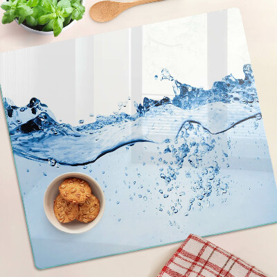 Tabla para cortar Tema del agua