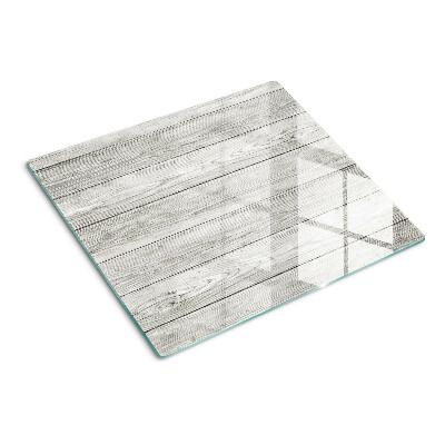 Tabla de cortar de cristal Tablero de madera en tonos grises
