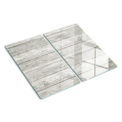 Tabla de cortar de cristal Tablero de madera en tonos grises
