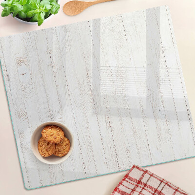 Tabla para cortar tableros de madera blancos