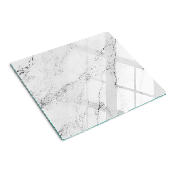 Tabla de cortar de cristal Patrón de mármol