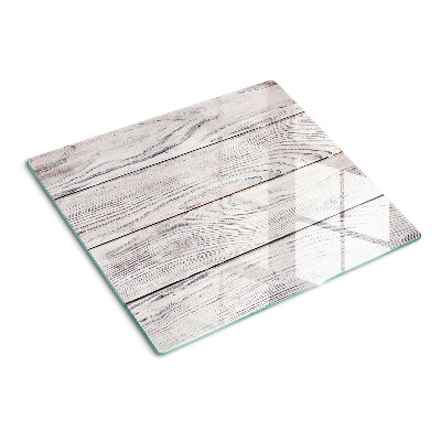 Tabla de cortar de cristal Tabla de madera de estilo rústico