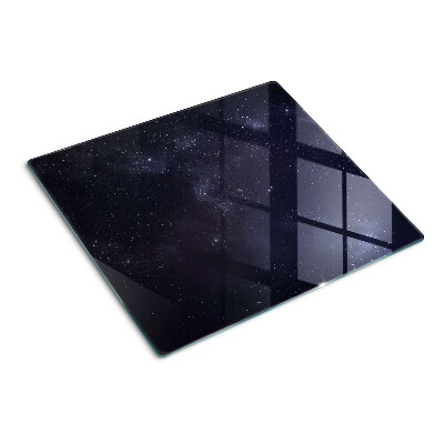 Tabla para cortar Universo cósmico con estrellas