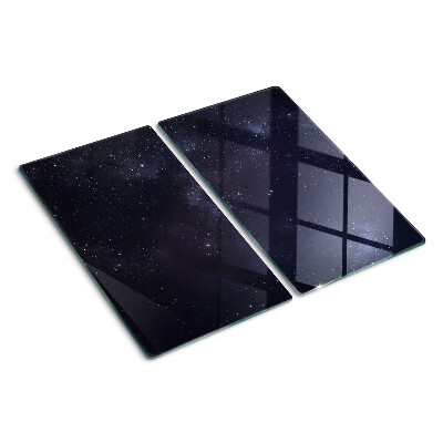 Tabla para cortar Universo cósmico con estrellas