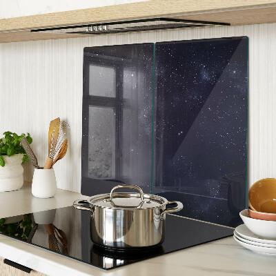 Tabla para cortar Universo cósmico con estrellas