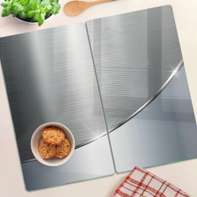 Tabla para cortar Brillo metálico con reflejos.