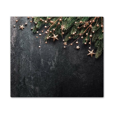 De vidrio templado árbol de navidad decoraciones de Navidad de la estrella