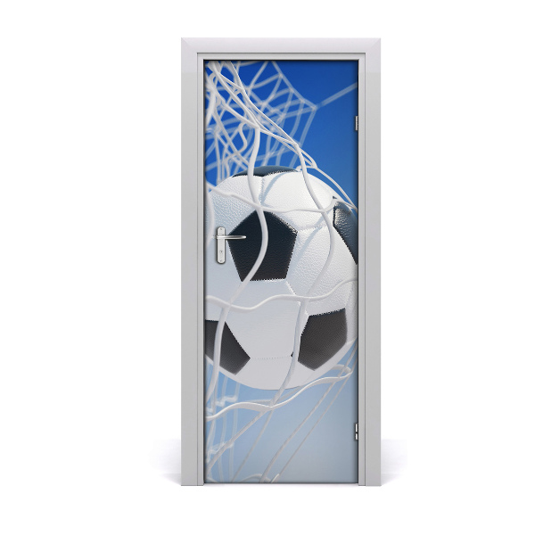Pegatina para puerta Balón en la meta