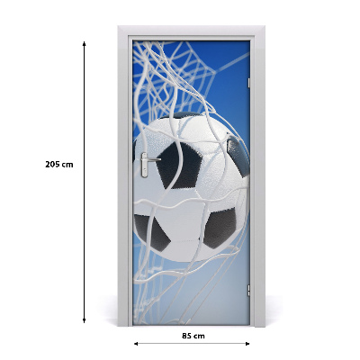 Pegatina para puerta Balón en la meta