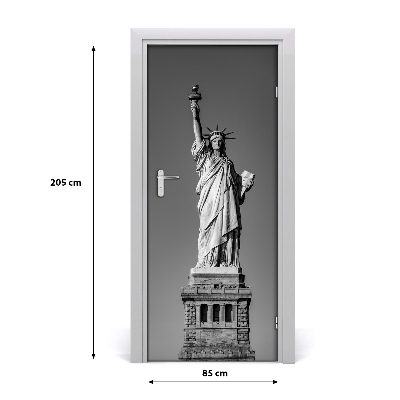 Pegatina para puerta Estatua de libertad