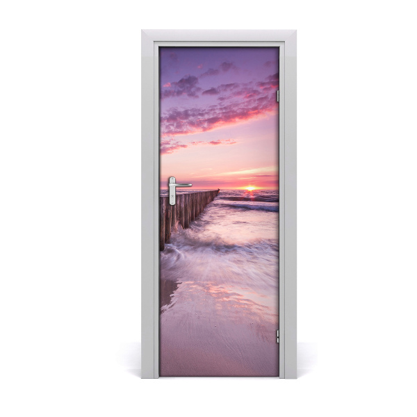 Vinilo para puerta Rompeolas