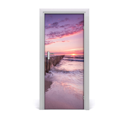 Vinilo para puerta Rompeolas