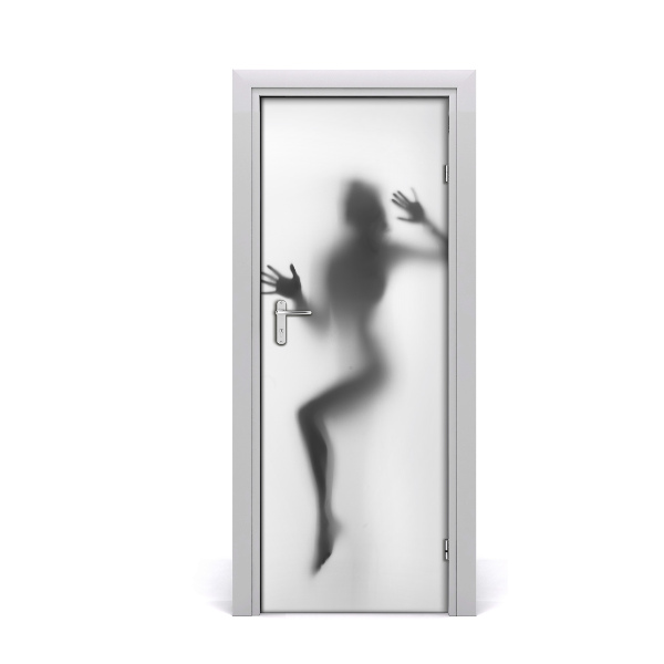 Pegatina para puerta Mujer sexy