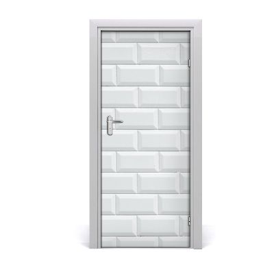 Vinilo para puerta Pared cerámica
