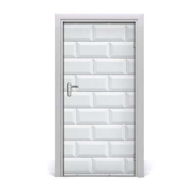 Vinilo para puerta Pared cerámica