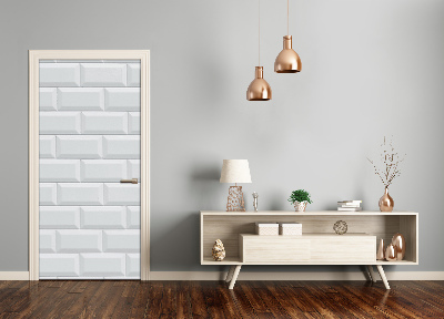 Vinilo para puerta Pared cerámica