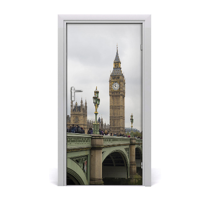 Pegatina para puerta Big ben londres
