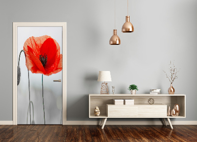 Door adhesive Amapolas