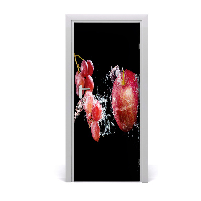Vinilo para puerta Fruta