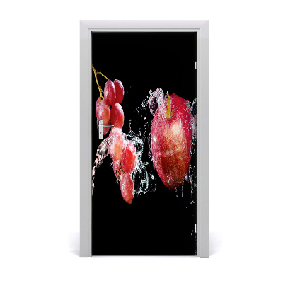 Vinilo para puerta Fruta