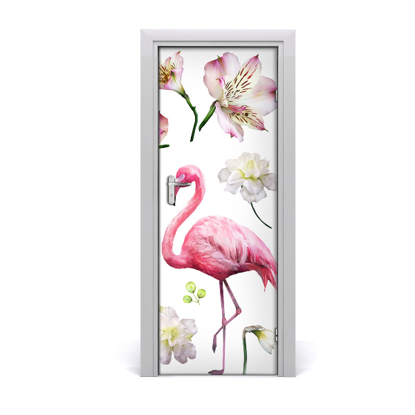 Vinilo para puerta Colección tropical