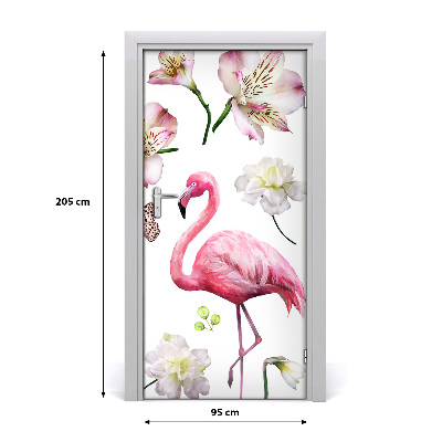 Vinilo para puerta Colección tropical