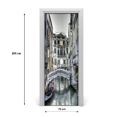 Pegatina para puerta Venecia italia