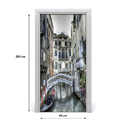 Pegatina para puerta Venecia italia