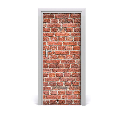 Vinilo para puerta Pared de ladrillo