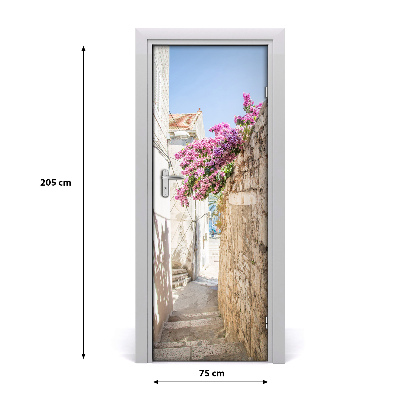 Pegatina para puerta Korcula, croacia