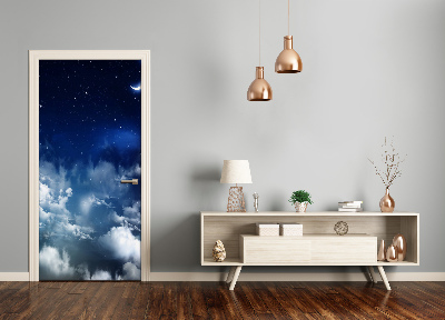 Pegatina para puerta Cielo estrellado