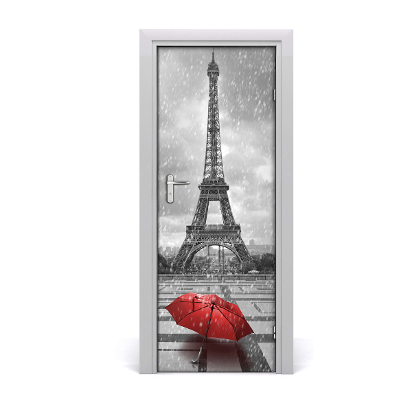 Pegatina para puerta Torre eiffel