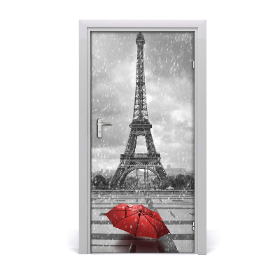 Pegatina para puerta Torre eiffel