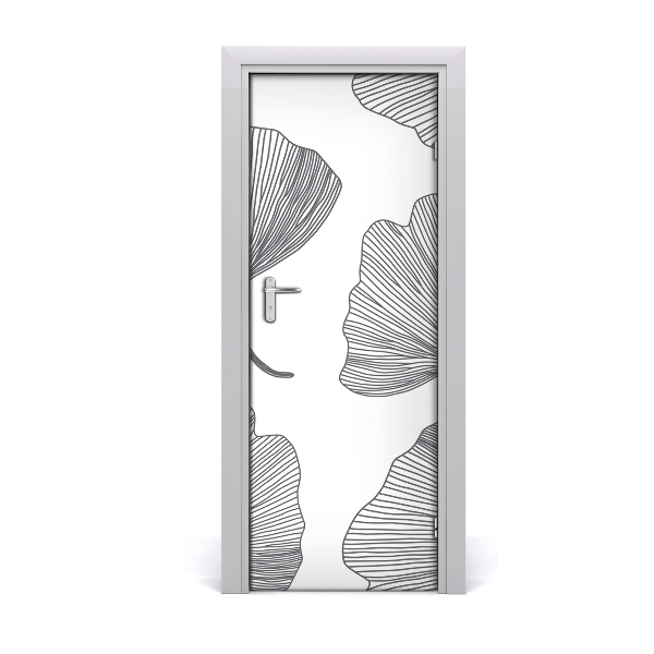 Pegatina para puerta Ginkgko
