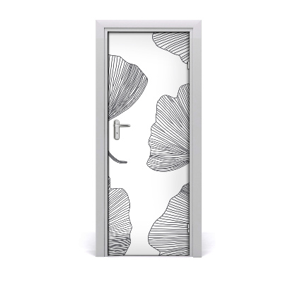 Pegatina para puerta Ginkgko