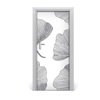 Pegatina para puerta Ginkgko