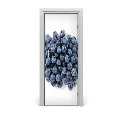 Vinilo para puerta Arándanos