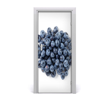 Vinilo para puerta Arándanos