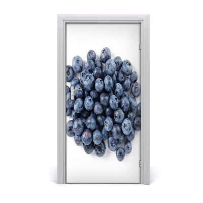 Vinilo para puerta Arándanos