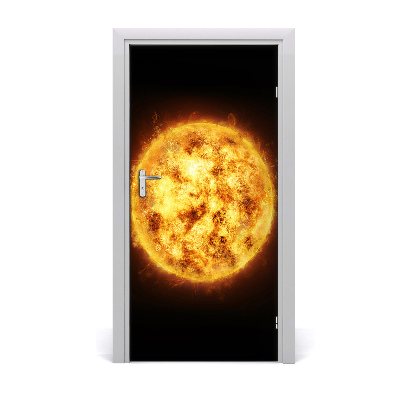 Pegatina para puerta Sol
