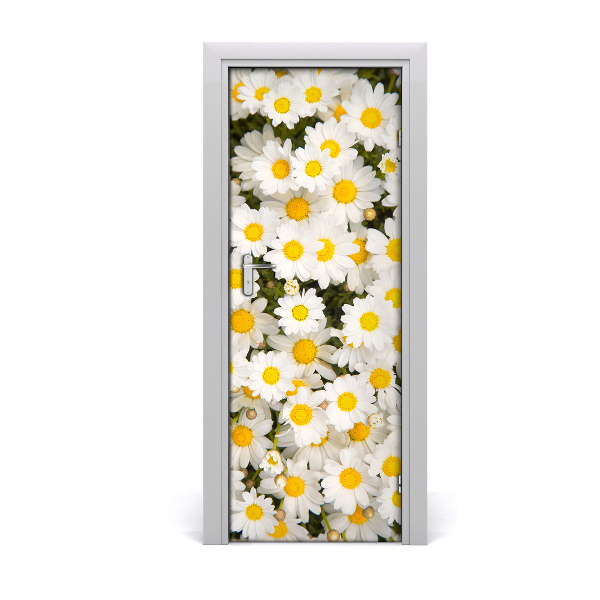 Vinilo para puerta Flores de chiribita